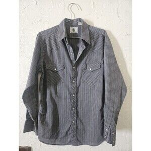 Corral West Ranch Wear Pearl Snap Size M